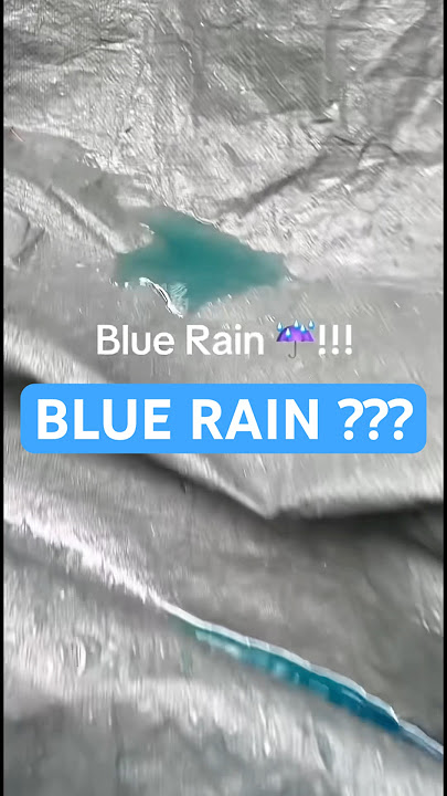 BLUE RAIN ???