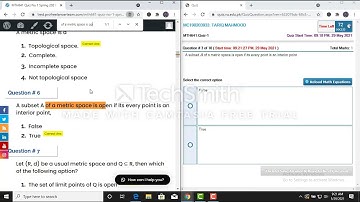 MTH641 Quiz 1 || Mth641 Midterm Quiz