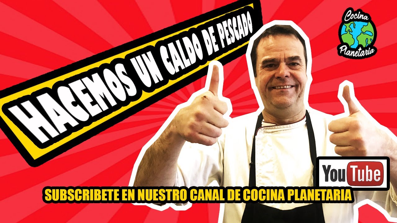 *Como hacer un caldo de pescado en Cocina Planetaria con Jordí Morera Cap02