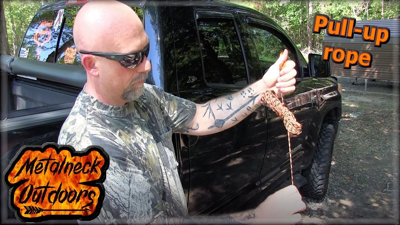 Tangle Free Archery/Gun pull up gear rope. YouTube