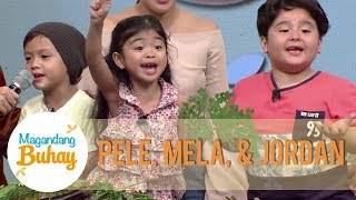 Pele, Mela, & Jordan promote their upcoming show 'Pop Babies' | Magandang Buhay