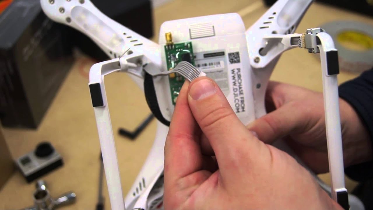 How to install FPV and Zenmuse to a DJI Phantom 2 - That HPI