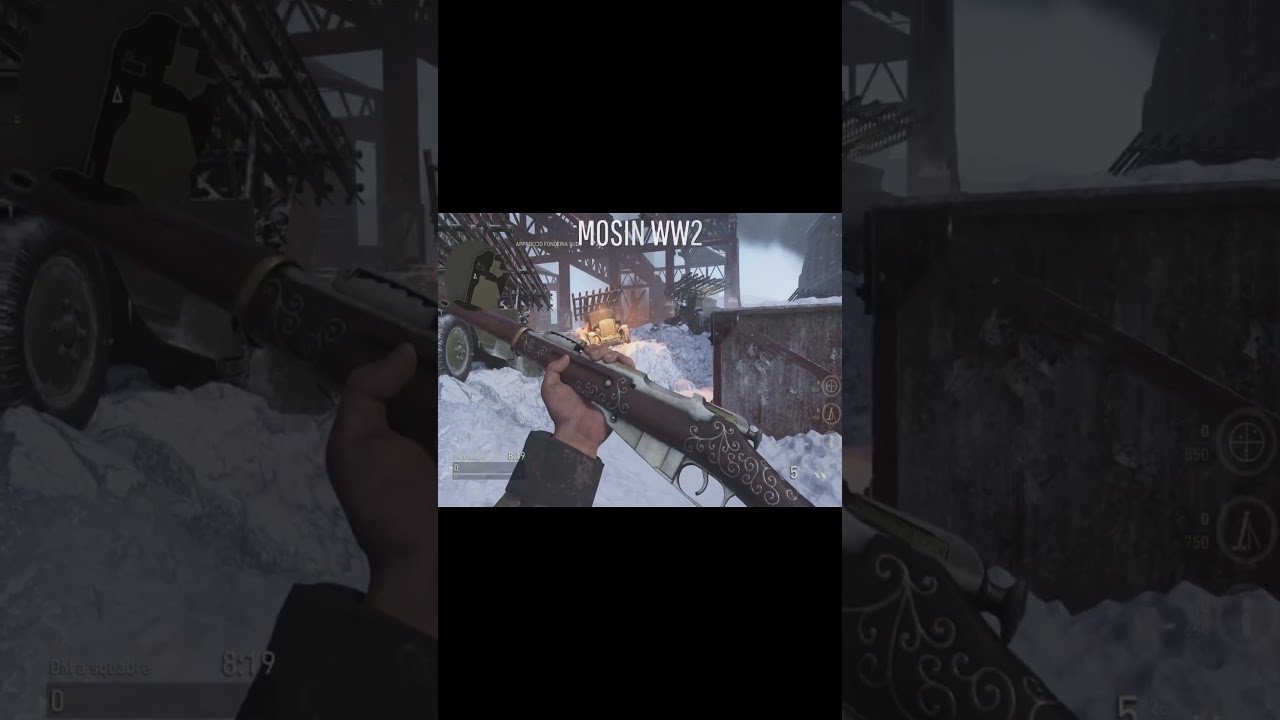 call of duty vanguard vs ww2 mosin 