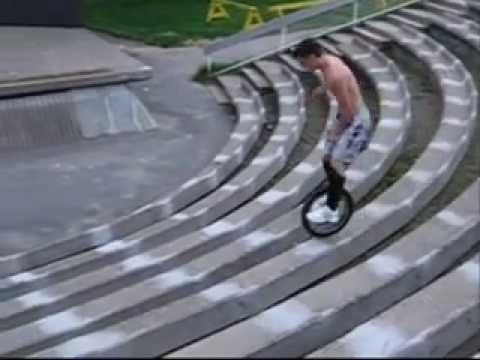 Chris Bray Extreme Unicycling