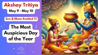 Akshay Tritiya (Most auspicious day of the year)