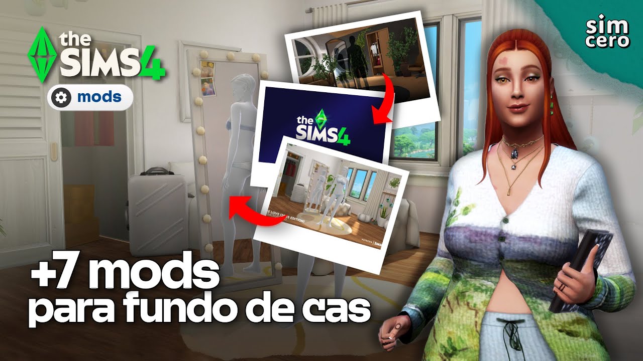 OS FUNDOS DE CAS + BONITOS PARA O THE SIMS 4 | The Sims 4 Mod Review ...