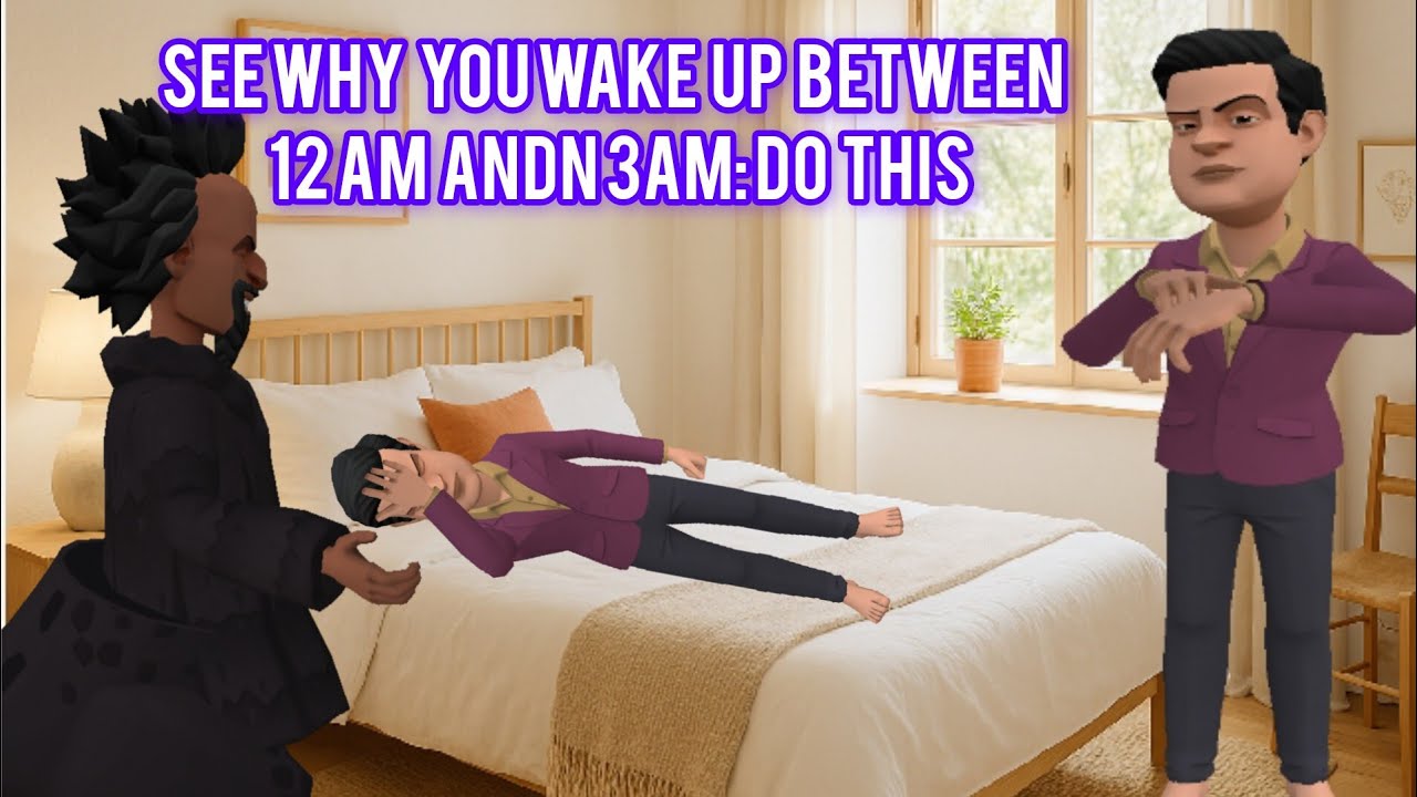 IF YOU WAKE UP BETWEEN 12AM AND 3AM, DO THIS! IT'S DANGEROUS_CHRISTIAN ANIMATION VIDEOS