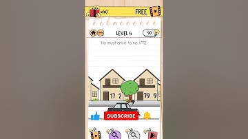 Brain Test 2🔥 : WALKTHROUGH LEVEL 4 AGENT SMITH #shorts @ghostgamers2001