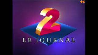 Antenne 2 - Générique Le Journal Version 3 Autre - 1991