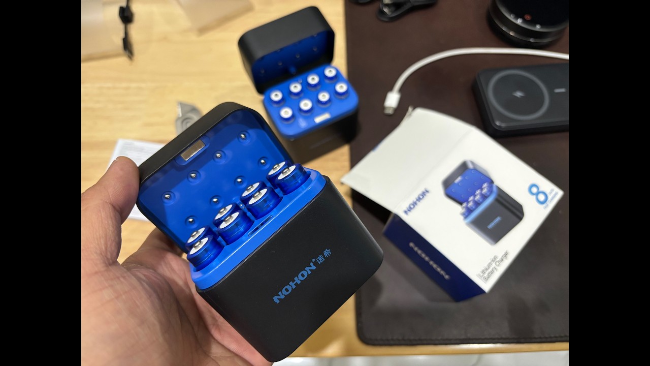Baseus | NOHON Rechargeable Li-ion Battery with Charging Case【Unboxing & Testing】#TechContent