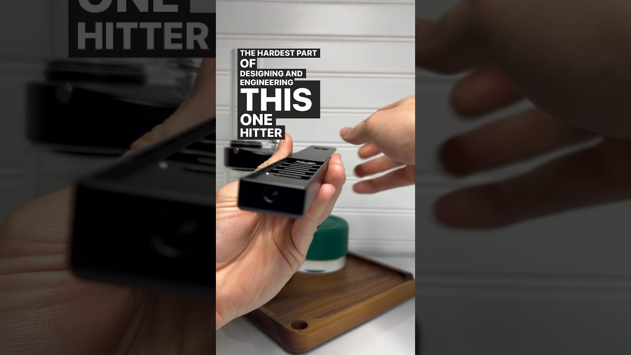 One hitter with 2 key design needs🤘🏽🍃