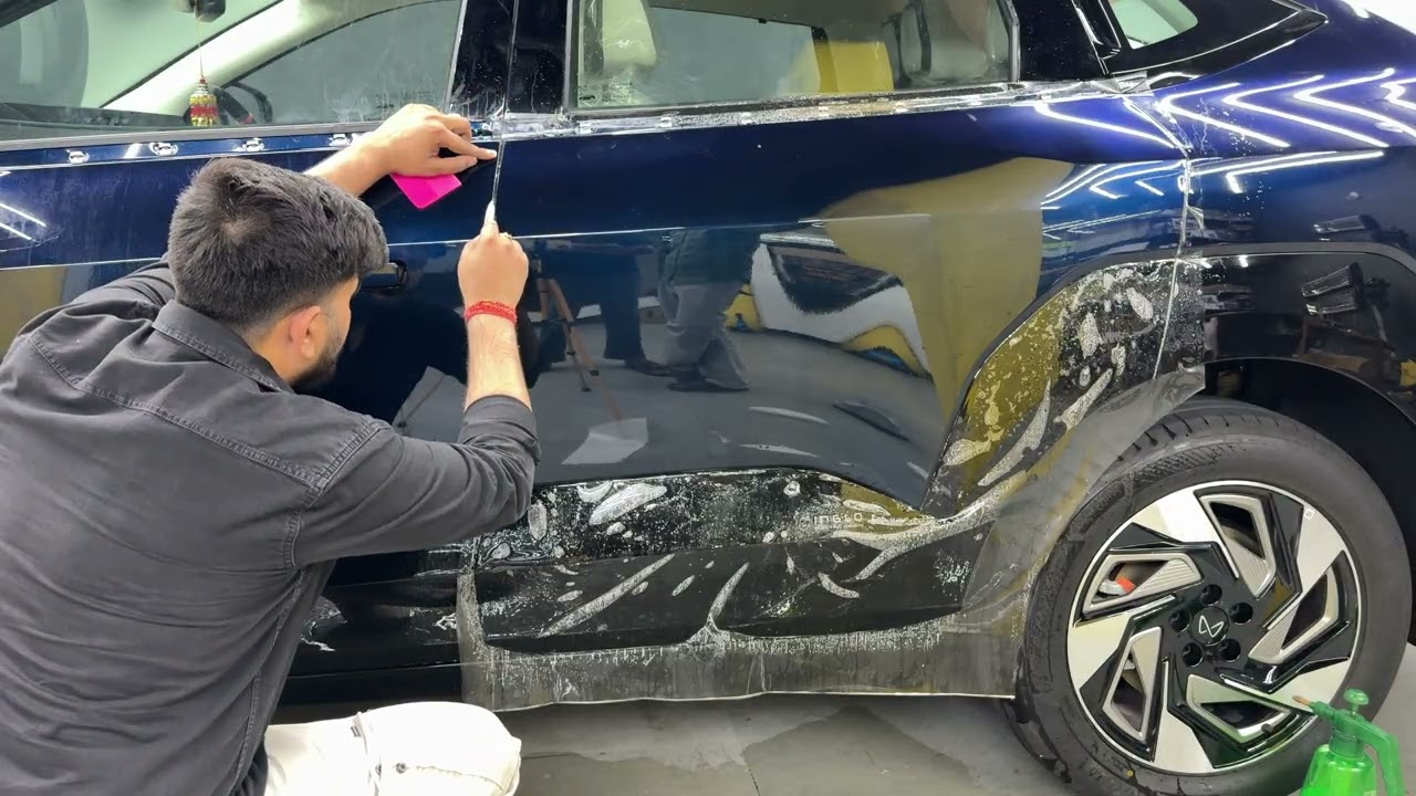 Mahindra XEV 9E ppf with 8 years warranty || paint protection film