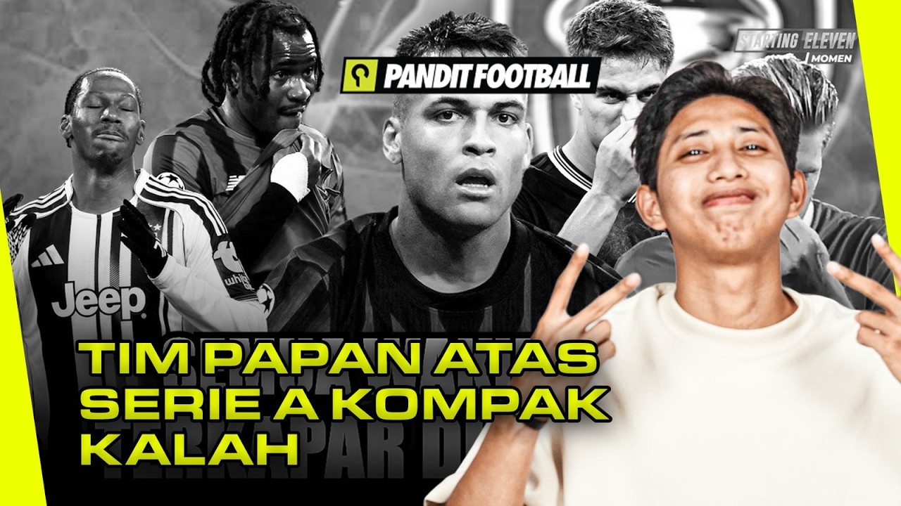 Inter Milan Menang, Juventus, AC Milan, dan Napoli Kompak Kalah. Como 1907 Siap Masuk Zona UCL.