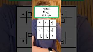 Mensa Norge Fråga 9 - #mensa #iq #iqtest #test #logic