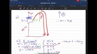 2023 PHSC 12 ENG PROJECTILE NOTES P. 9 NR 12