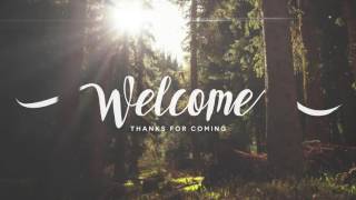 Easter Sunday Welcome HD Video Background Loop