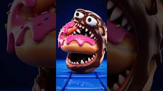 Pocman Vs Monster 3D Funny Horror Loop Animation