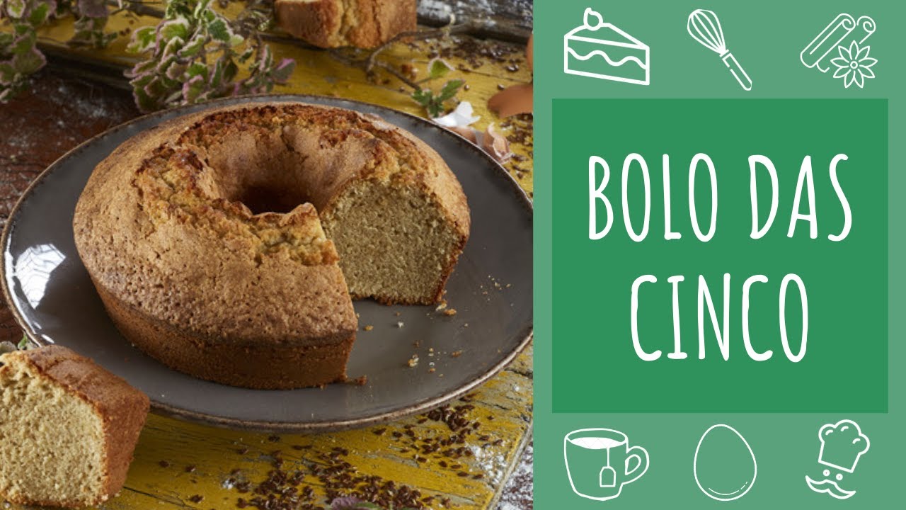 Bolo das cinco (receita de bolo de canela simpl