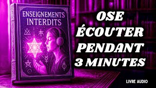 Cet AUDIO active quelque chose de DORMANT en toi depuis TOUJOURS