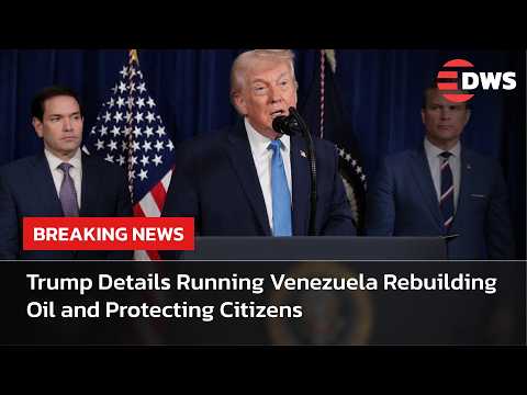 BREAKING NEWS: President Trump Explains How US Will Run Venezuela and ...
