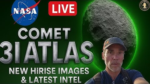 3I/ATLAS LIVE STREAM NASA LATEST