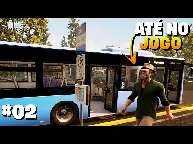 ATÉ NO JOGO O NEGOCIO ESTÁ FEIO #02 - BUS SIMULATOR 2021 (VOLANTE