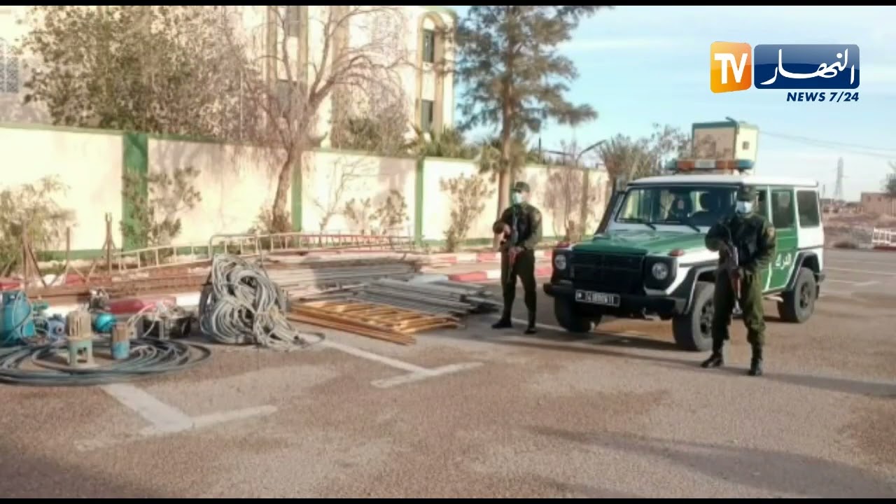 غرداية .. الدرك يطيح بشبكة اشـ.ـرار تمتهن سـ.ـرقة التجهيزات و آلات البناء