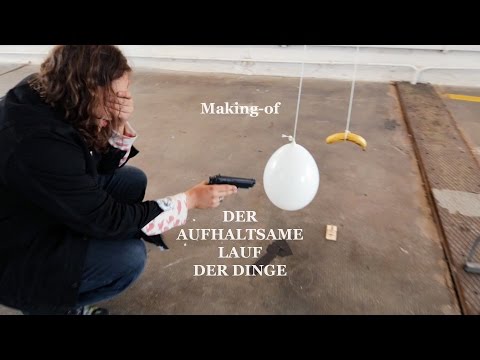 Making-of "Der aufhaltsame Lauf der Dinge"
