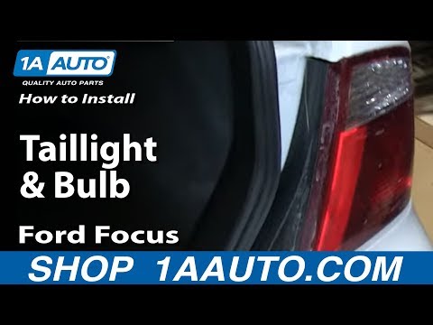 How to Replace Tail Light 05-07 Ford Focus