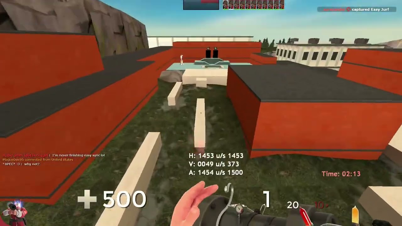 TF2 Jump - Beggars Bazooka Jump Academy2 Easy Course Speedrun