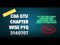 COA GTU(3140707) Chapterwise Sem-4(CE/IT) PYQ with imp question to pass the exam