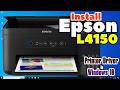 How to Download &amp; Install Epson L4150 Printer Driver in Windows 10 | Step-by-Step Guide