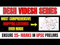 🗺️ Desh Videsh – The Ultimate UPSC Prelims 2025 Mapping Series is Here! Paschim Madhya Bharat