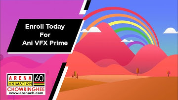 Enroll Today For Ani VFX Prime Course | Arena Animation Chowringhee #animation #learning #course