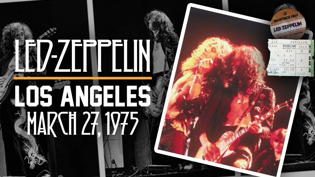 Led Zeppelin 1975 LA セット LA Forum 1975 1st Night : B.G Master Cassettes | cinnamon の音楽