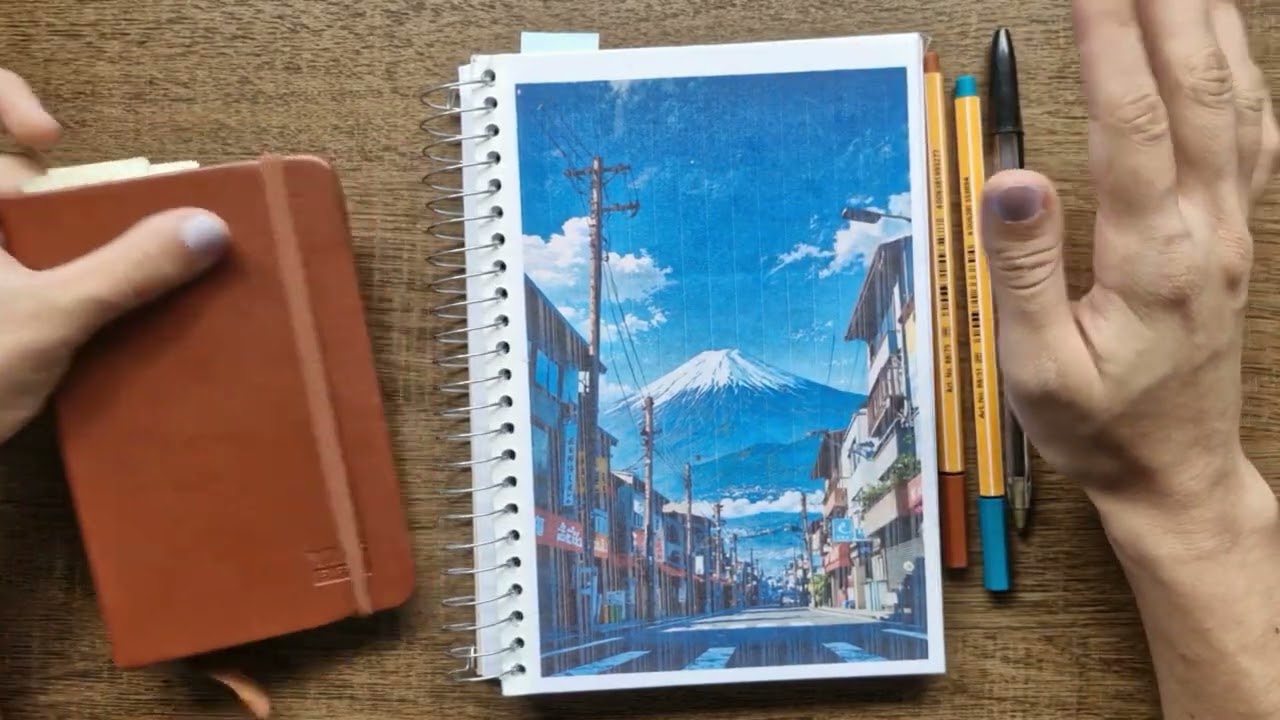 Como eu estudo com meus cadernos (é um pouco old school, mas funciona)