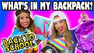 What's In My Backpack Challenge: Back To School 2017. Totally TV