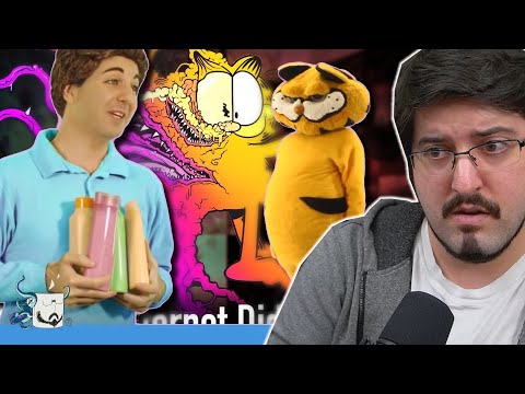 SURPRISED And DISTURBED | Super Eyepatch Wolf: What The Internet Did To Garfield Reaction Part B