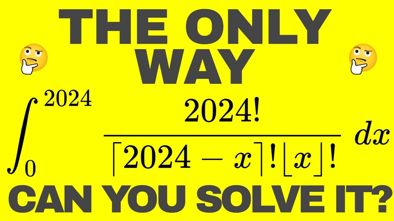 There's only ONE WAY to do it! - YouTube