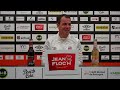 La conférence de presse de Régis Le Bris avant Olympique de Marseille - FC Lorient