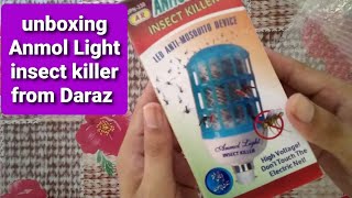 Unboxing Anmol Light Insect Killer From Daraz.