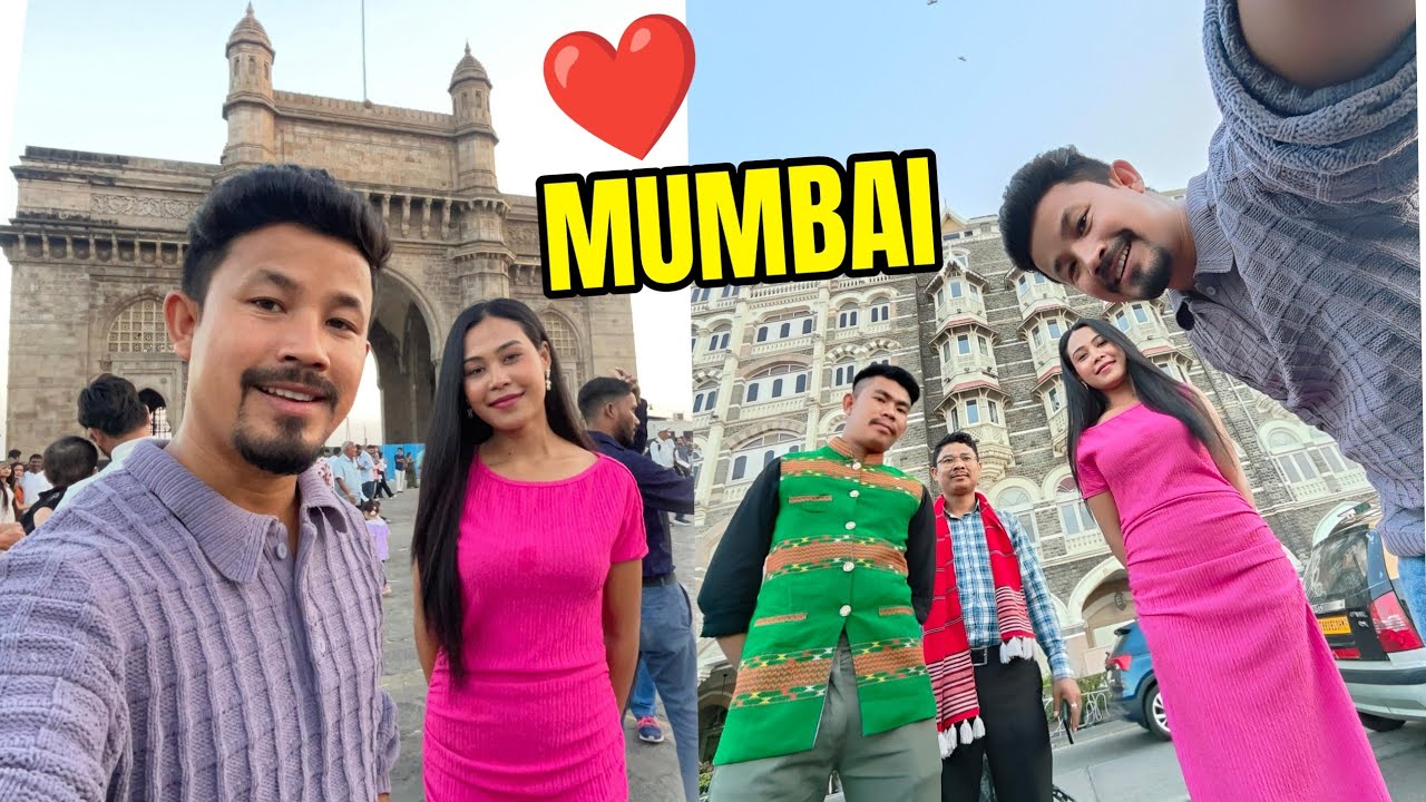 Mumbai ফুৰিলো 😍..Gujarat to Bangalore Tour ✈️ - Mising Ao