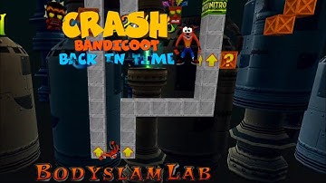 Crash Bandicoot - Back In Time Fan Game Custom Level Bodyslam Lab By OG_CrashFan