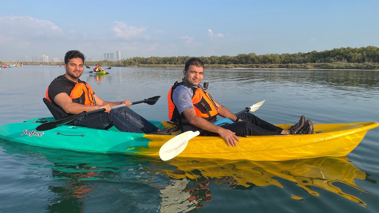 Kayaking at Eastern Mangroves, Abu Dhabi