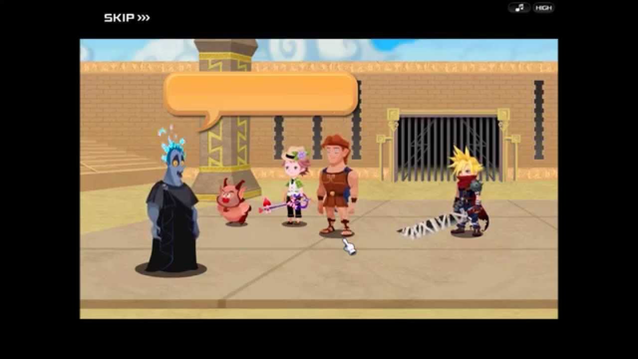 Kingdom Hearts X chi Walkthrough - Olympus Coliseum Part ...