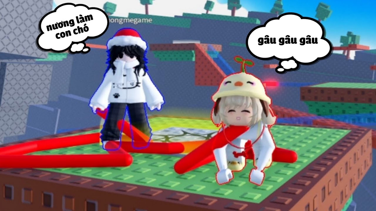 Sương roblox Dẫn nương nhỏ đi dạo 