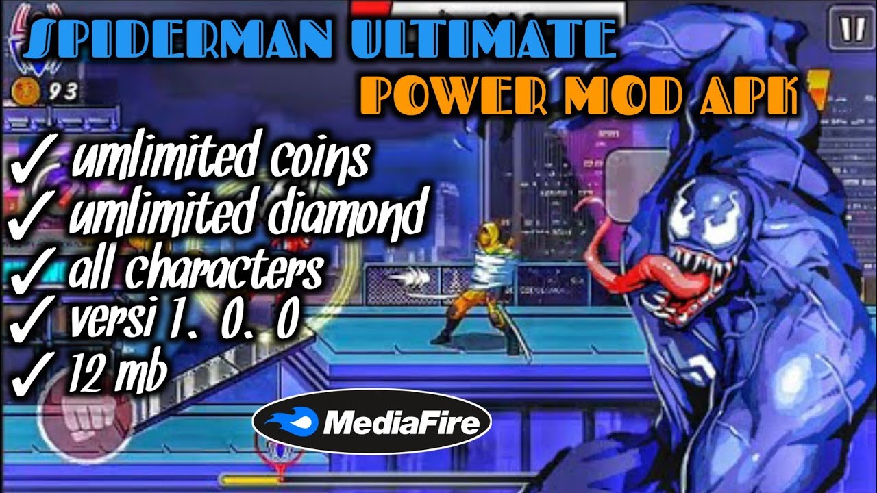 Spiderman Ultimate Power Android Mod Apk Versi 1.0.0 || Spiderman ...