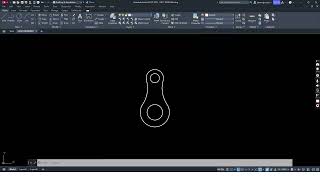 Simple 2D drawing Exercise in Autocad