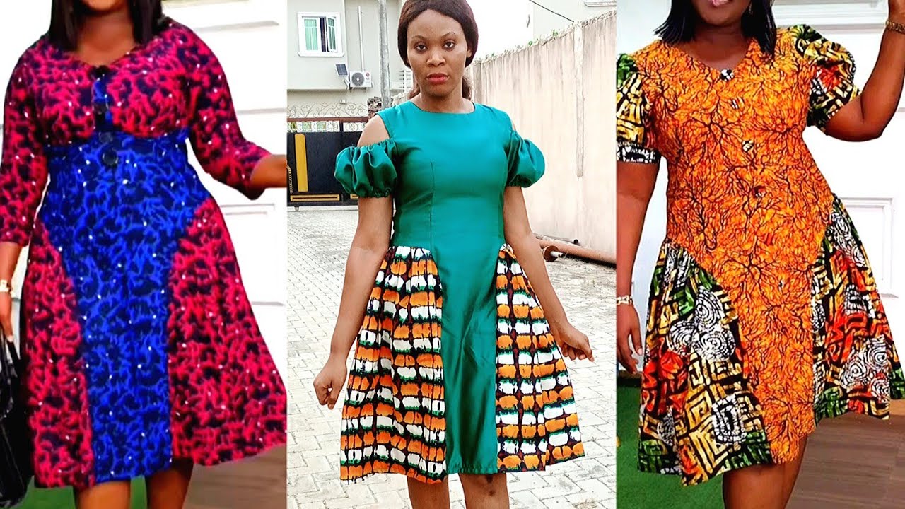 How to Cut and Sew a Side Gathers Dress with Cold Shoulder Sleeves