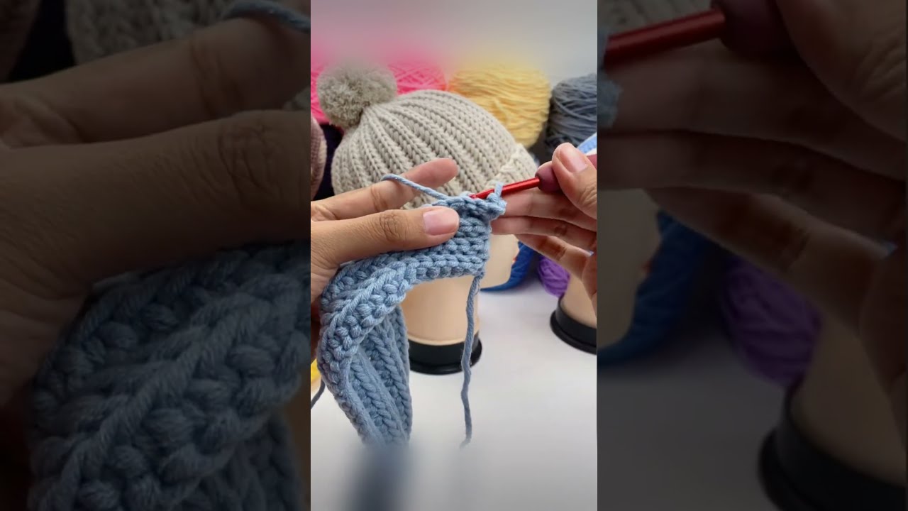  Crochethat Easy Crochet A Beanie Hat Pattern Do You Like This Color Combo